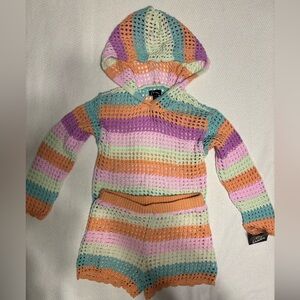 Art class by target NWT crochet 2 piece set.  Size 6/7